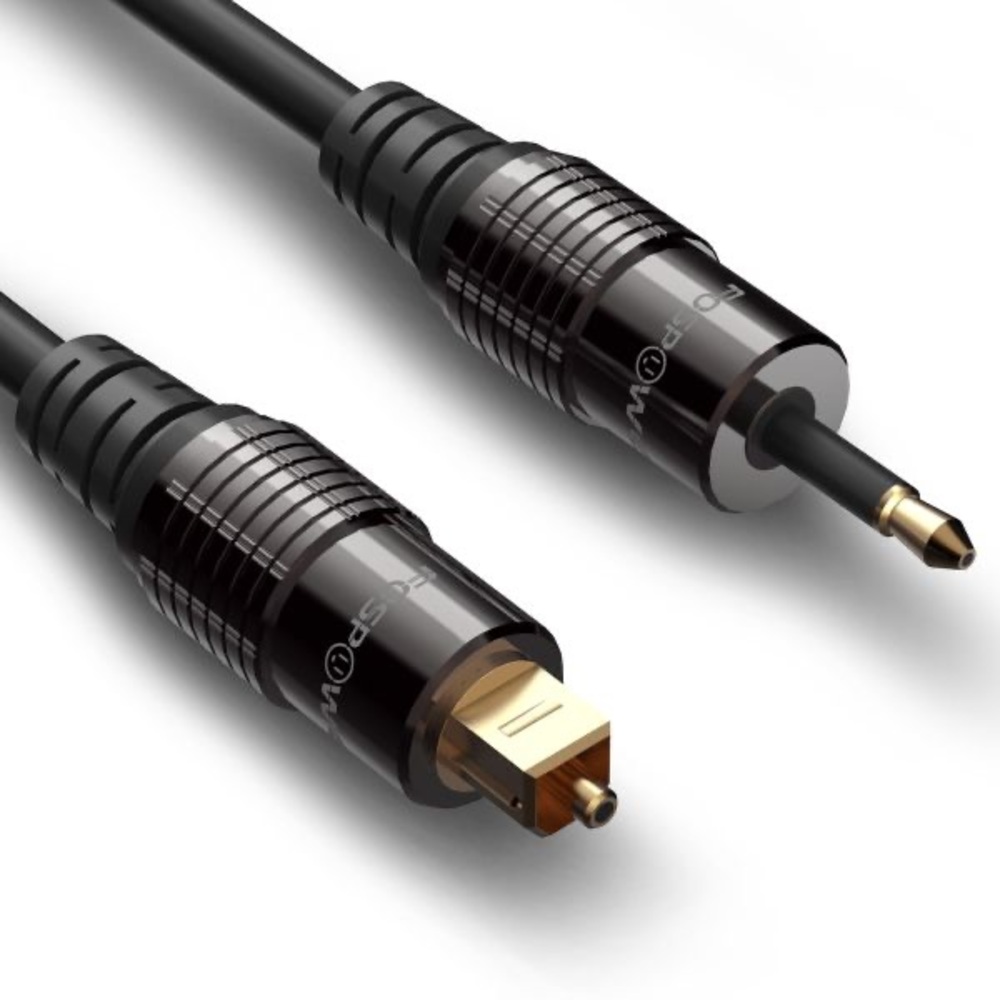 Fospower Toslink Male to Mini Male Cable 3ft
